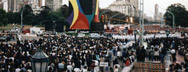 Sonido evento religioso Confirmaciones masivas Alltone la pionera de las empresas de sonido de Argentina brindo el servicio de sonido de escenario sistema de difusoras de estadio y sistemas de bocinas reentrantes por 12 cuadras para las misas Palermo Ciudad de Buenos Aires